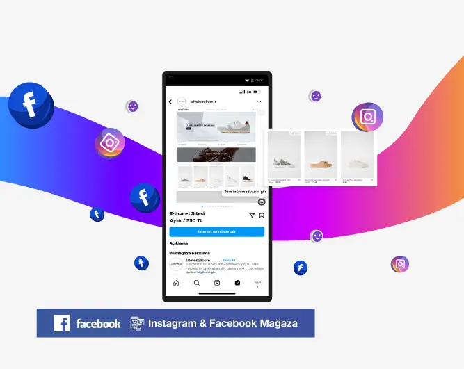 Instagram & Facebook Store